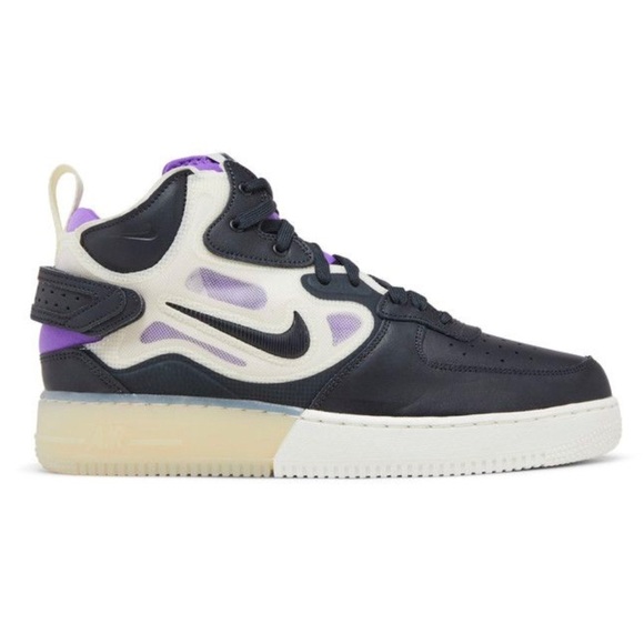 Nike 
Air Force 1
React 
‘Off noir action grape’
High top - Picture 8 of 10